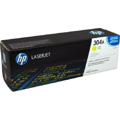 Toner HP 304A / CC532A Yellow do drukarek (Oryginalny) [2.8k]